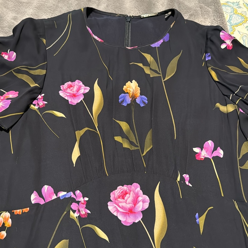 Elie Tahari Floral Dress - Picture 3 of 3